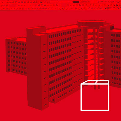 Paket Dateivorlagen Architektur 3D-Modell